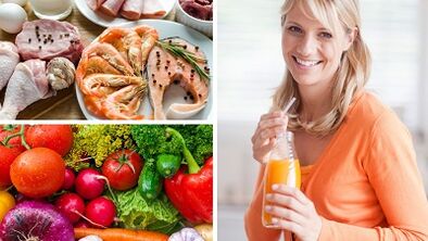 Nutritional correction in the treatment of varicose veins in the legs