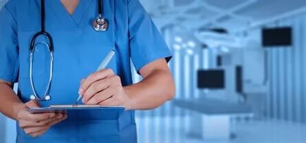Doctor for the treatment of varicose veins of the legs